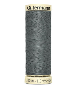 GUTERMANN THREAD 100 115 Rail Grey 50 wt Sew All Polyester Thread
