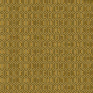 GEISHA 2969M 77 Honeycomb Tile Olive Green Deborah Edwards Northcott FQ