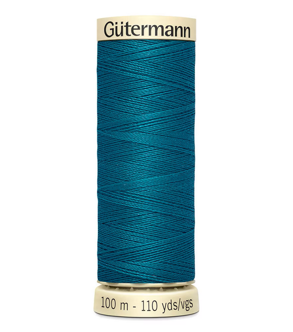 GUTERMANN THREAD 100 687 Prussian Green or Blue 50 wt Sew All Polyester Thread