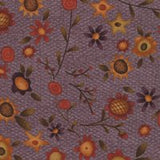 AUTUMN SONG 8790 55 Floral Purple Janet Rae Nesbitt Henry Glass