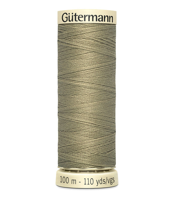 GUTERMANN THREAD 100 523 Pebble Brown 50 wt Sew All Polyester Thread