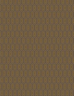 GEISHA 2969M 36 Honeycomb Tile Plum Deborah Edwards Northcott