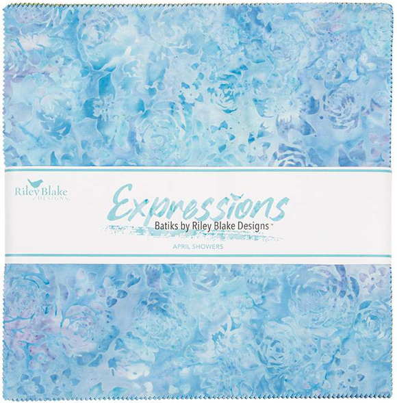 EXPRESSIONS BATIK 10 AS 42 April Showers Stacker Riley Blake