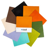 WOOL PRECUTS 10 W110AUT 9 Autumn Bundle 10 inch Stacker Riley Blake