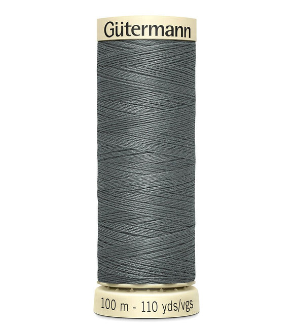 GUTERMANN THREAD 100 115 Rail Grey 50 wt Sew All Polyester Thread