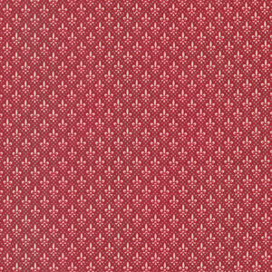 CHATEAU DE CHANTILLY 13948 14 Rouge Red Fleur De Lys French General Moda
