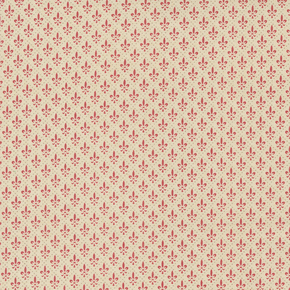 CHATEAU DE CHANTILLY 13948 16 Pearl Creme Fleur De Lys French General Moda