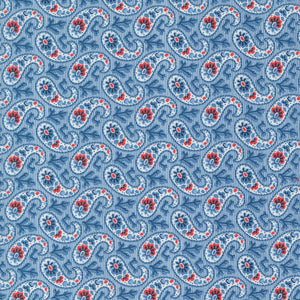 GRAND HAVEN 14986 11 Sky Blue Paisley Minick & Simpson MODA