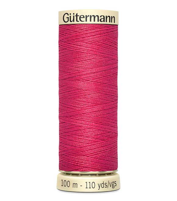GUTERMANN THREAD 100 345 Raspberry 50 wt Sew All Polyester Thread