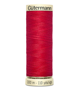 GUTERMANN THREAD 100 410 Scarlet 50 wt Sew All Polyester Thread