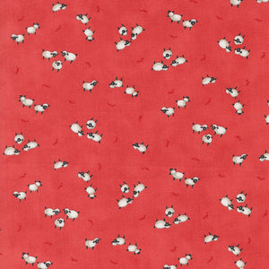 WILLOW'S FARM 56105 21 Barn Red Sheep Deb Strain MODA