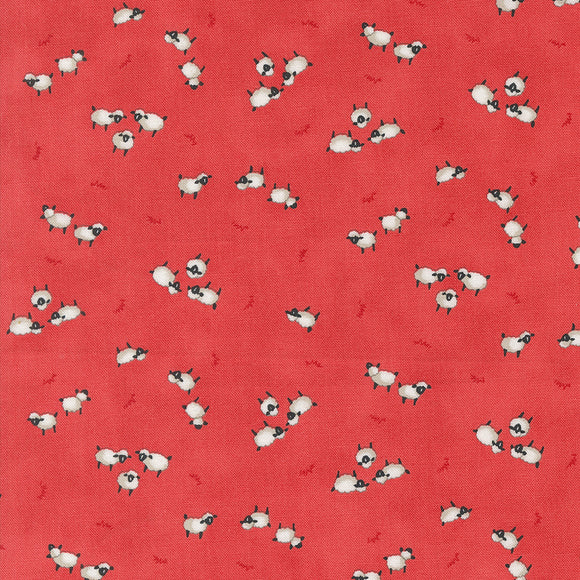 WILLOW'S FARM 56105 21 Barn Red Sheep Deb Strain MODA