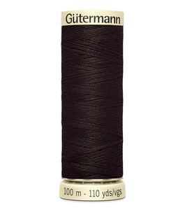 GUTERMANN THREAD 100 596 Brown 50 wt Sew All Polyester Thread