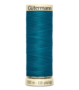 GUTERMANN THREAD 100 687 Prussian Green or Blue 50 wt Sew All Polyester Thread