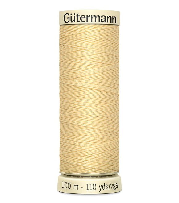 GUTERMANN THREAD 100 815 Canary Yellow 50 wt Sew All Polyester Thread