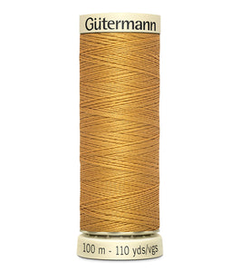 GUTERMANN THREAD 100 865 Gold 50 wt Sew All Polyester Thread