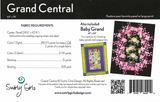 SGD 012 GRAND CENTRAL Pattern Quilt Swirly Girls Design