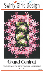 SGD 012 GRAND CENTRAL Pattern Quilt Swirly Girls Design