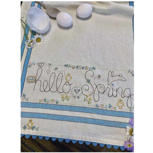 BAREROOTS EMBROIDERY 252K Kit Hello Spring