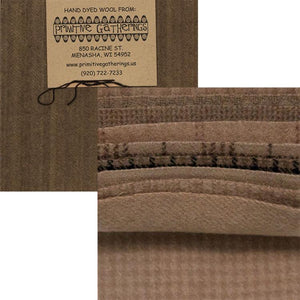 WOOL PRECUTS PRI 6019 Taupe Primitive Gatherings