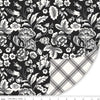 DOUBLE LUSH VELVET LV 16574 Midnight Meadow Riley Blake