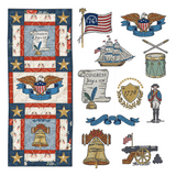 AMERICA 250 ST 26R2 Door Banner Machine Embroidery