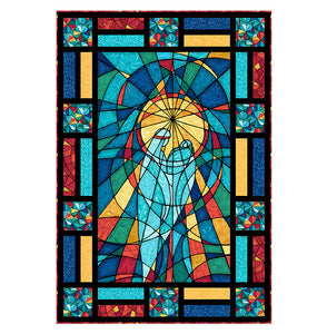 NATIVITY WINDOW PTN 3508 Pattern Pine Tree Country Quilts