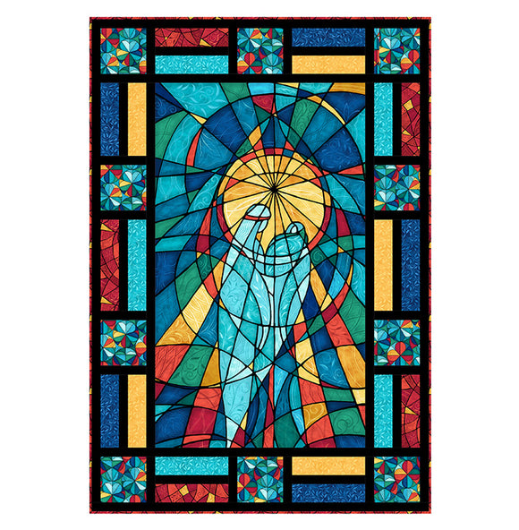 NATIVITY WINDOW PTN 3508 Pattern Pine Tree Country Quilts