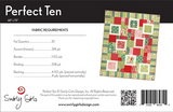 SGD 006 PERFECT TEN Pattern Quilt Swirly Girls Design