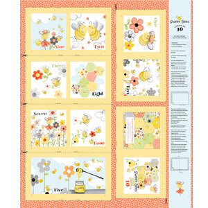 SWEET BEES 20422 310 Yellow Storybook Susybee Clothworks