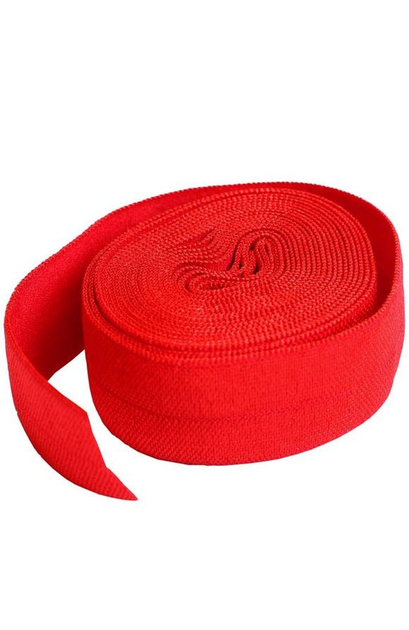 FOLD-OVER ELASTIC SUP211 2 Atom Red 20mm By Annie