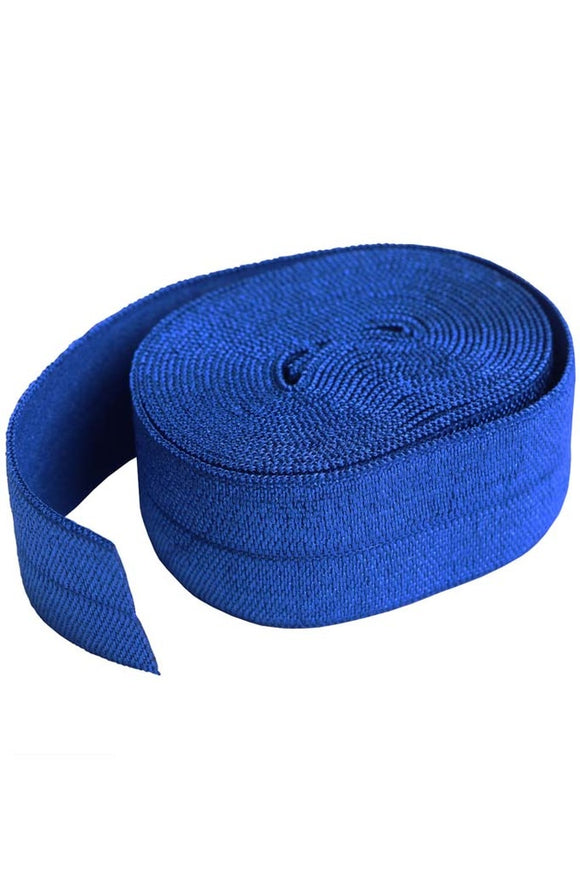 FOLD-OVER ELASTIC SUP211 2 Blast Blue 20mm By Annie