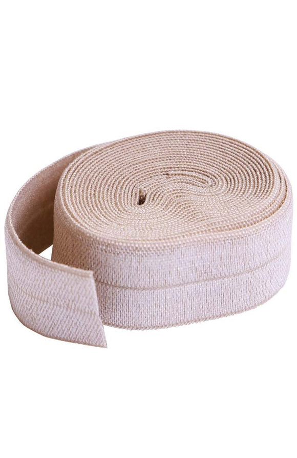 FOLD-OVER ELASTIC SUP211 2 Natural 20mm By Annie