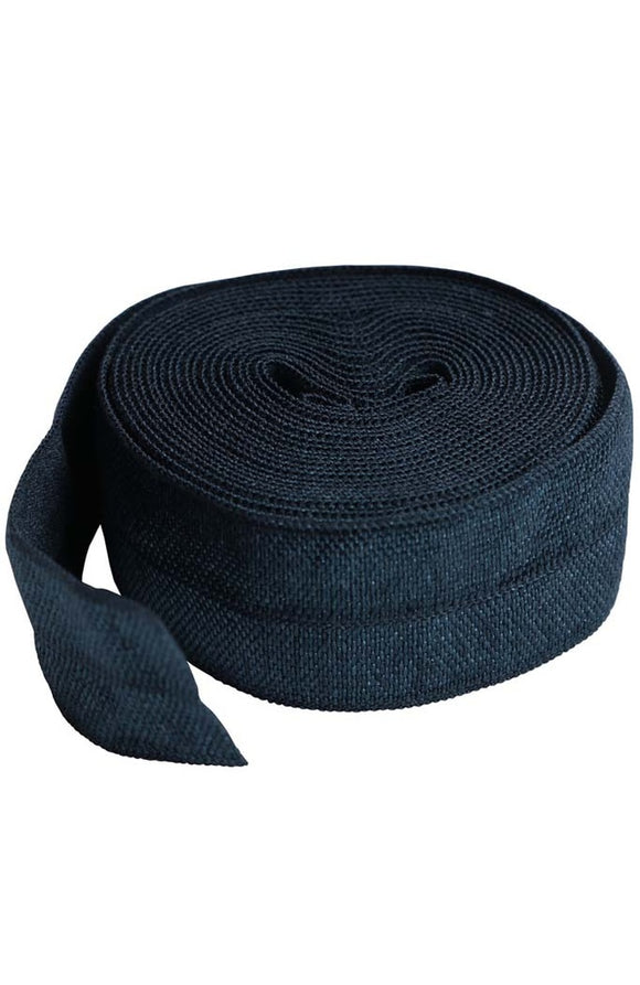 FOLD-OVER ELASTIC SUP211 2 Navy Blue 20mm By Annie