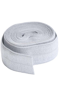 FOLD-OVER ELASTIC SUP211 2 Pewter 20mm By Annie