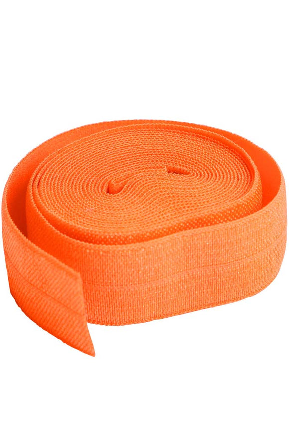 FOLD-OVER ELASTIC SUP211 2 Pumpkin 20mm By Annie