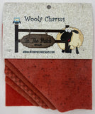 WOOLY CHARMS ITP 4515 Salmon Precuts In The Patch Designs