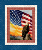 AMERICAN HONOR KT 17090 KIT Panel Eagle Riley Blake