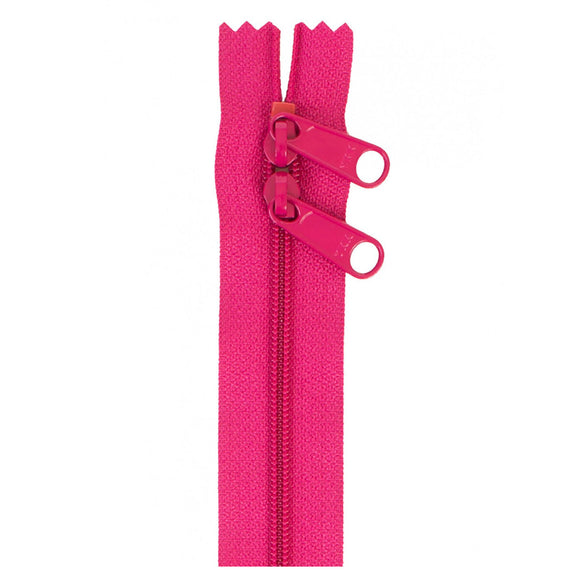 HANDBAG ZIPPER ZIP 30 250 Lipstick Double Slide By Annie