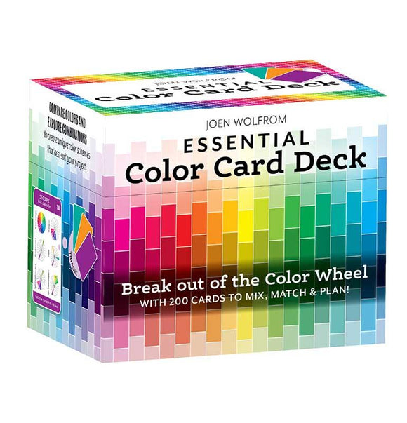 ESSENTIAL COLOR CARD DECK 20527 Color Matching Cards Joen Wolfram C & T Publishing