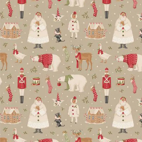 MERRY LITTLE CHRISTMAS TIL 100640 Clay Winterfriends Tone Finnanger Tilda
