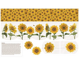 MANTEL RUNNER OF THE MONTH HD15518 SEP Sunflowers Riley Blake