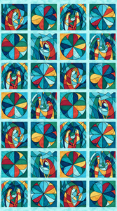 NATIVITY 28222 64 Multi Nativity Blocks Alison McGarrigle Northcott