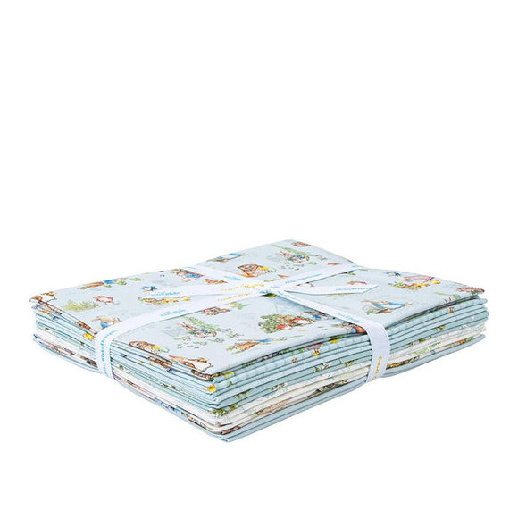 PETER RABBIT AND FRIENDS 15860B 8 Blue 8 Yard Bundle Beatrix Potter Riley Blake