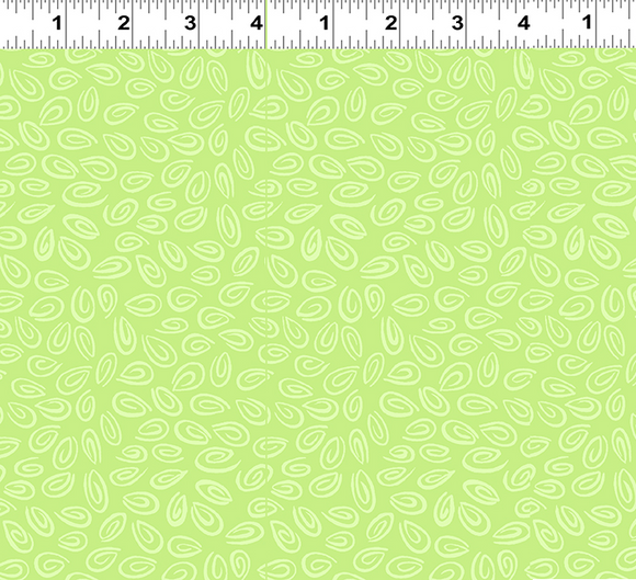 SUSY BEES 20103 830 Medium Green Swirls Susybee Clothworks