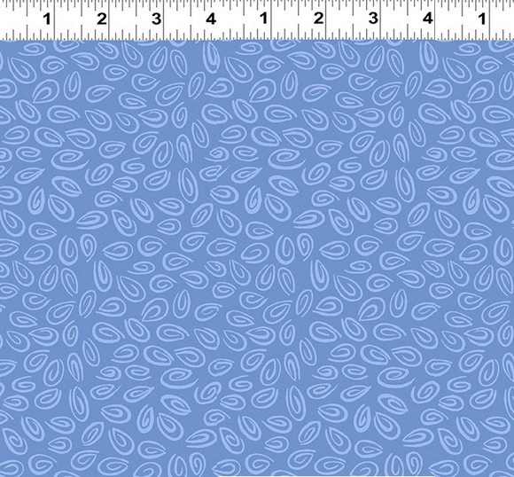 SUSY BEES 20103 760 Denim Blue Swirls Susybee Clothworks
