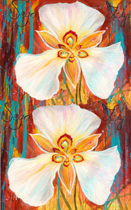 WILDFLOWER II 40086 35 Panel Sego Lily Russet Stephanie Brandenburg Northcott
