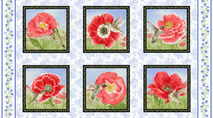 POPPY MEADOWS 1986 18 Large Blossom Henry Glass