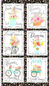 FLOWER MARKET 1JHS 1 Panel Multi In The Beginning
