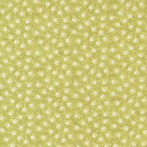STITCHED 20433 13 Grass Green Ditty Flower Fig Tree Moda